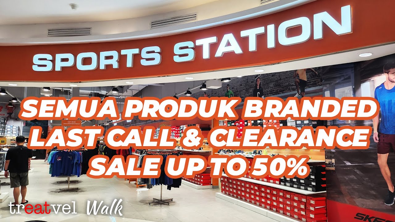 Sports Station Mall of Indonesia • Toko perlengkapan olahraga yang