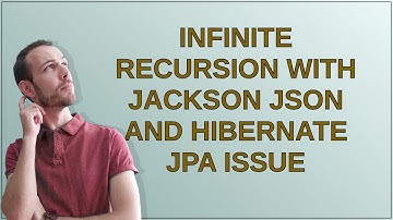 Infinite Recursion with Jackson JSON and Hibernate JPA issue