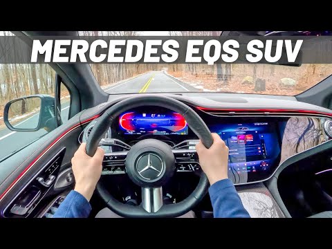 2023 Mercedes EQS SUV | POV Test Drive