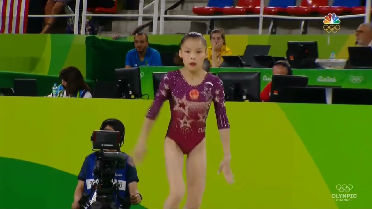 (NBC) Shang Chunsong FX TF 2016 Olympics