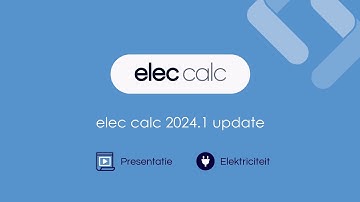 Nieuwe versie elec calc 2024.1 - Integratie van hernieuwbare energie