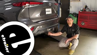 Install: 7-Way RV Upgrade Kit for Trailer Brake Controller Installation on a 2023 Toyota Highlander