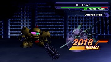 SD Gundam G-Generation Overworld - AEU Enact All Animations HQ Texture Pack