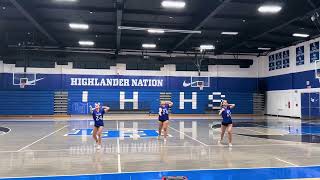 LHHS Cheer 24-25 Tryout Dance w/Music Front