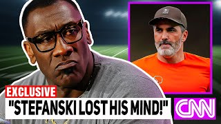 Shannon Sharpe ERUPTS Over Stefanski’s Disrespect Toward Shedeur Sanders “He’s QB1!”