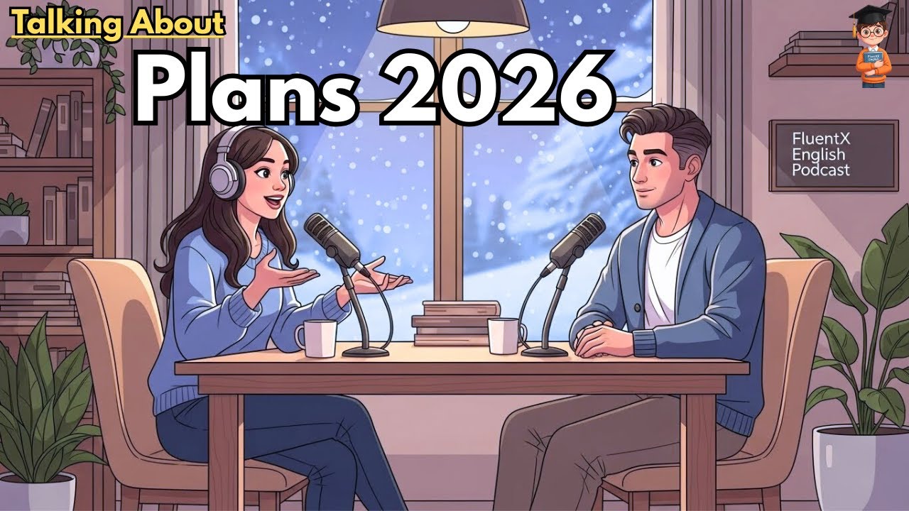 Let’s Talk About Your New Year 2026 Plans in English | Fluentx English Speaking Podcast