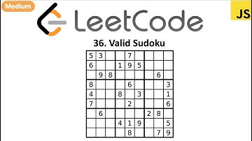 LeetCode 36 Valid Sudoku in javascript