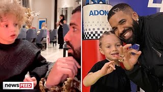 Drake Gets Hilarious French Lesson From His Son