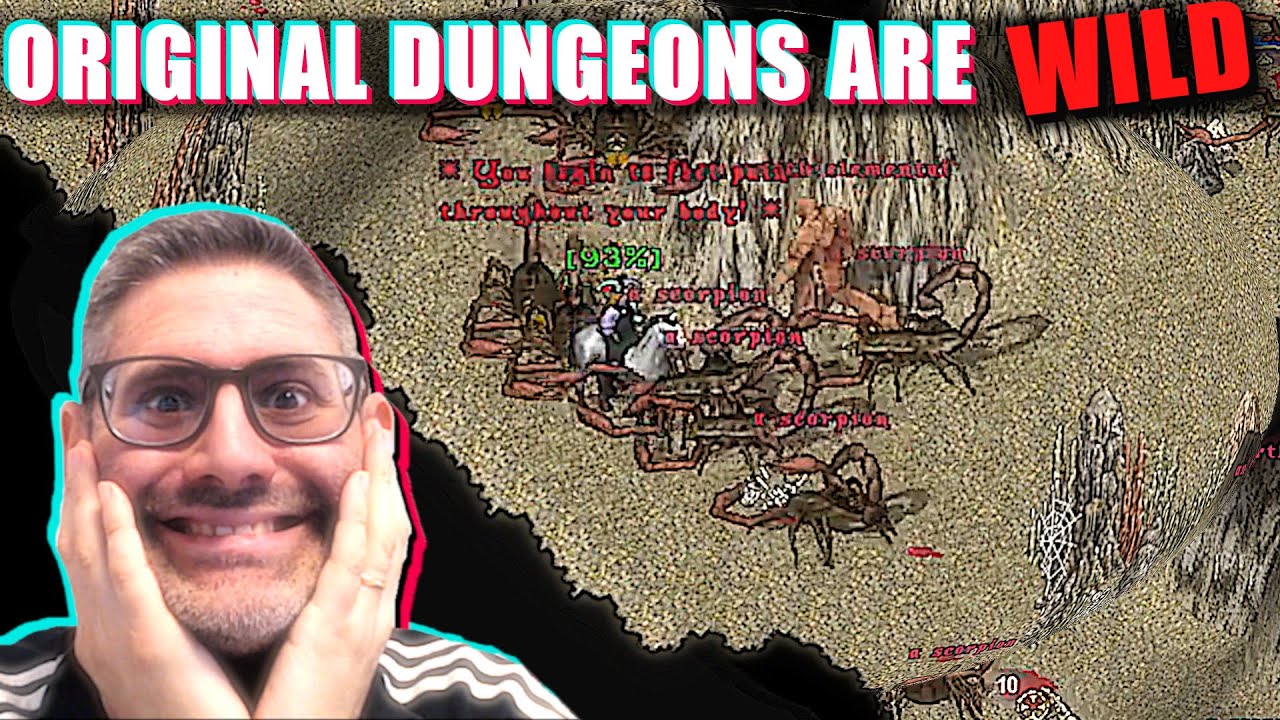 Позорное исследование подземелий в Ultima Online 1998: правила оригинальной эпохи!! 