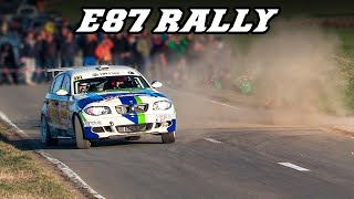 BMW E87 130i & 132i rallycars | drifts, jump and action | 2018-2021 M-Cup