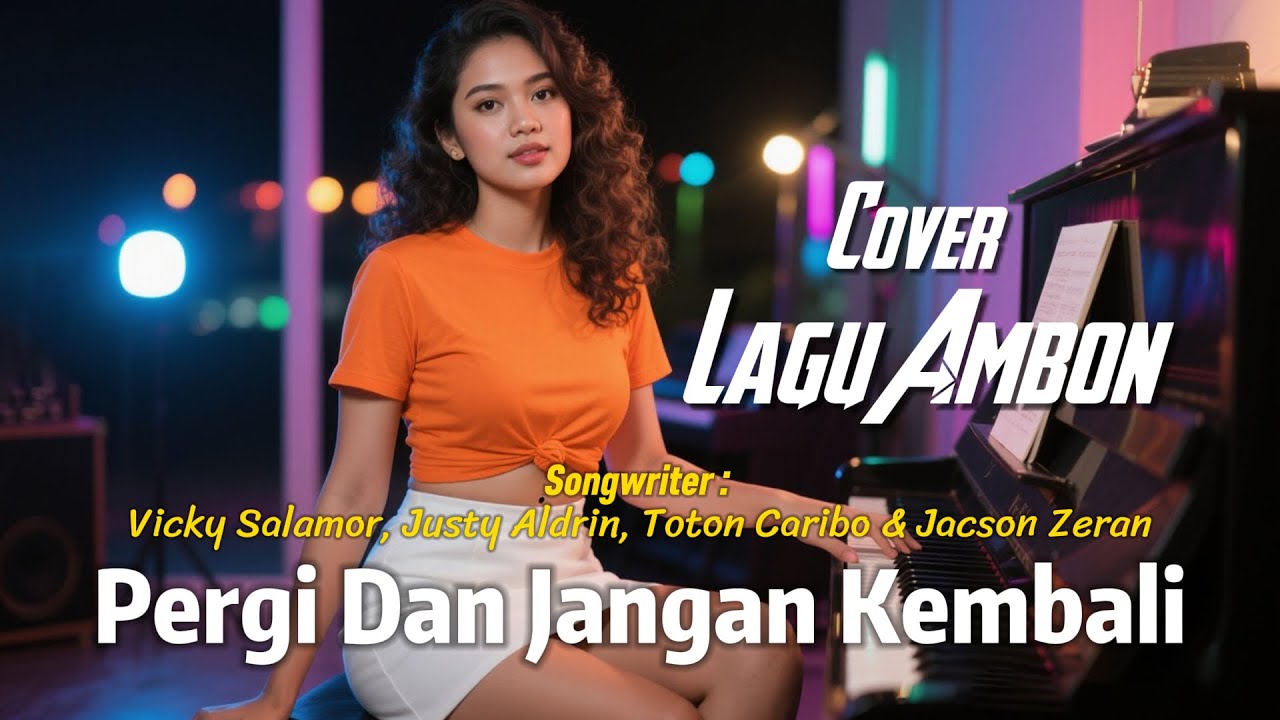 PERGI DAN JANGAN KEMBALI - Vicky Salamor, Justy Aldrin, Toton Caribo & Jacson Zeran || Cover Timur