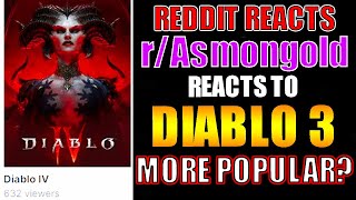 Asmongold's Reddit Reacts to Diablo 3 Being More Popular Than Diablo 4 on Twitch