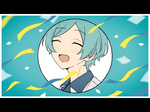 【手描きあんスタ】いっせーのーで【深海奏汰誕生祭2023】