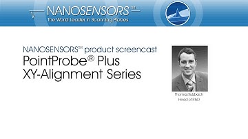 Product screencast NANOSENSORS™ XY-Alignment Series