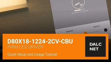 D80X18-1224-2CV-CBU: How To Install W LED Dimmer - Dalcnet