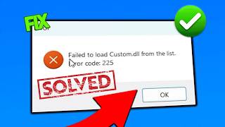 Fix Schedule I “Failed to Load Custom.dll from the List” Error | DLL Error Fix