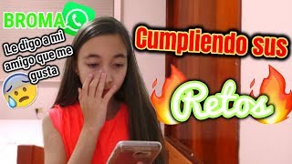 Cumpliendo RETOS de mis SEGUIDORES || Anto Graziano