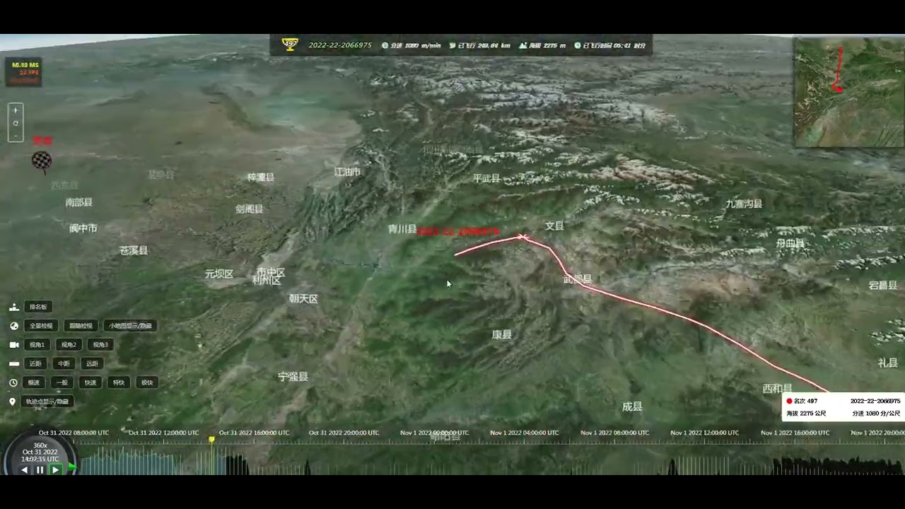 信鸽比赛迟归的鸽子一路上都干啥去了？麻花状的归巢轨迹头皮发麻