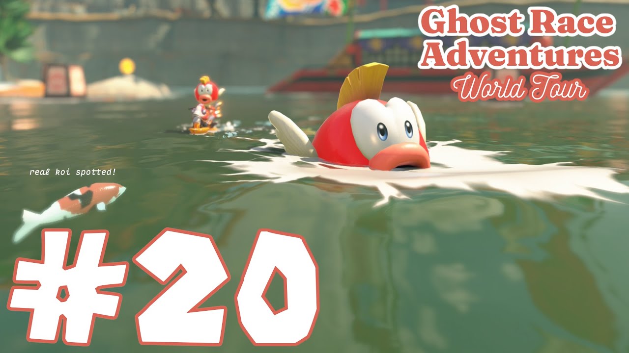 MKWorld Ghost Race Adventures #20- Cheep Cheep Falls