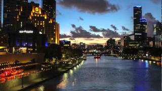 Melbourne Sunset Time Lapse