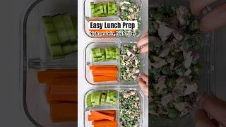 Super Easy Lunch Meal Prep (high protein, high fiber meal)