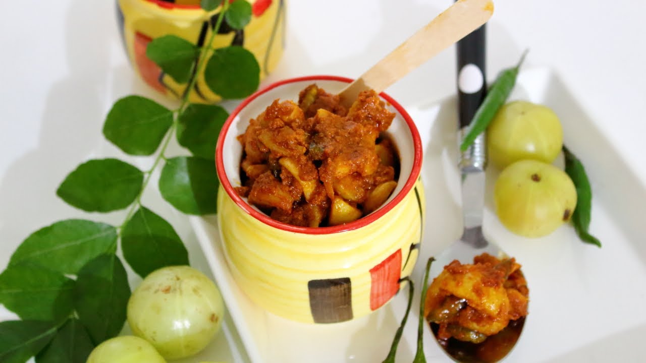 നെല്ലിക്ക അച്ചാർ / Nellikka Achar Kerala Style / Amla Pickle Kerala