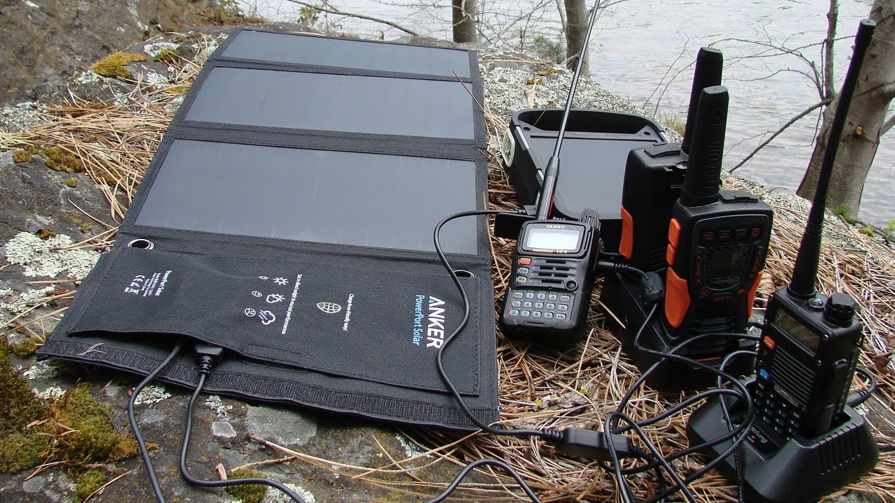 Зарядка электроники в походных условиях - YouTube