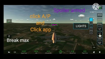How to land in autopilot real flight simulator