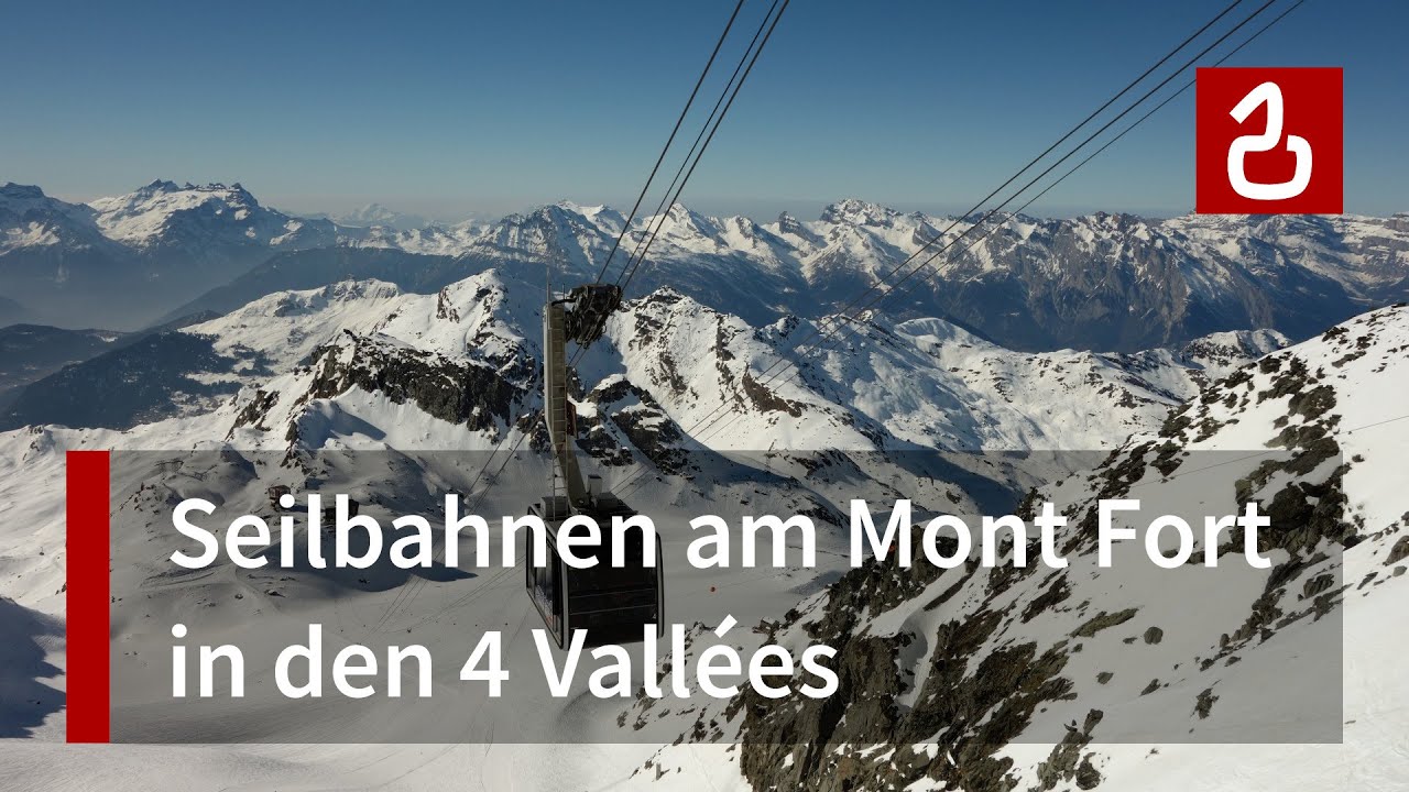 Seilbahnen am Mont Fort (Verbier - Tortin - Les 4 Vallées)