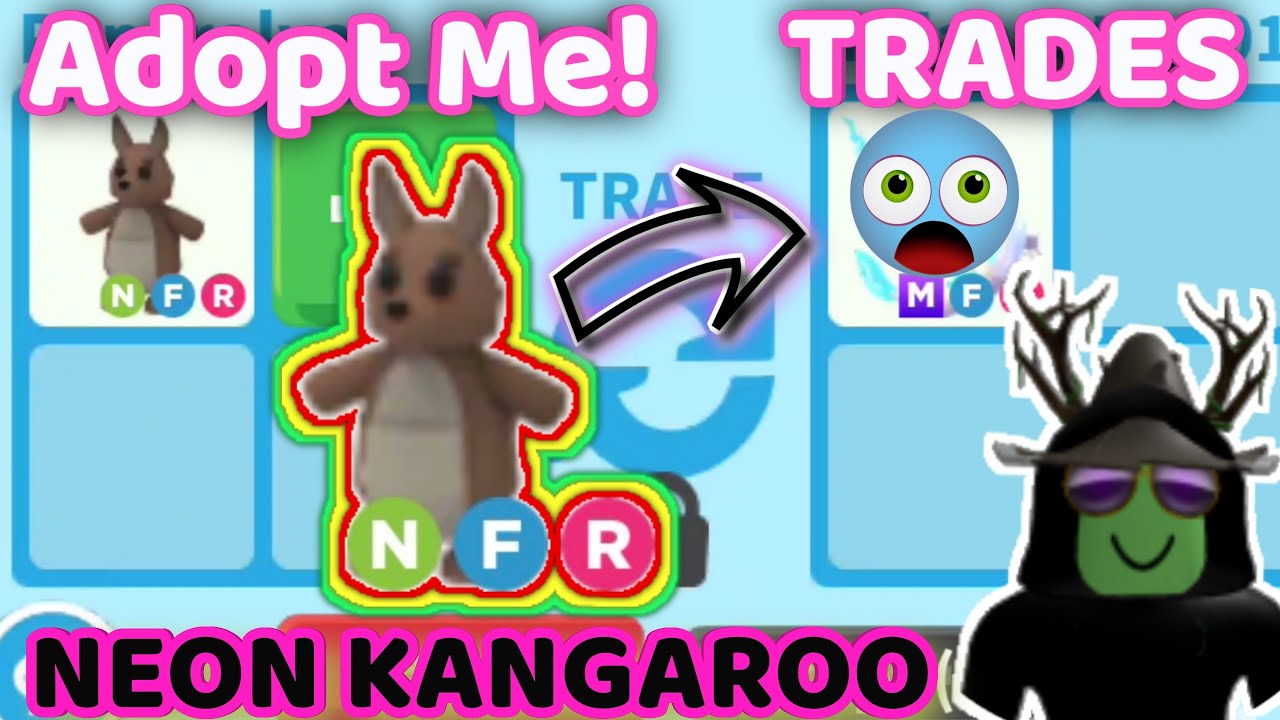 Super Rich offers for NEON KANGAROO in Adopt Me 💰RICH SERVERS💰 YouTube