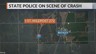 One driver killed another hospitalized after Iroquois Co crash part of I-57 closed
