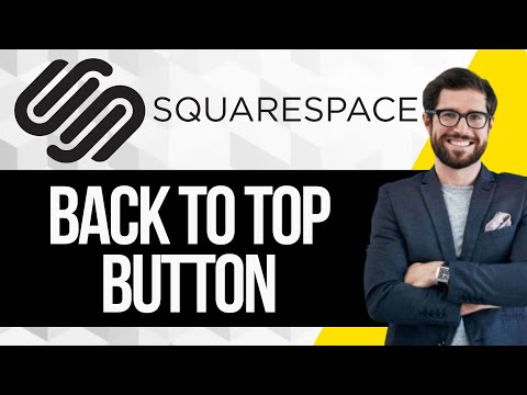 How to Add Back to Top Button in Squarespace