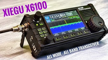 XIEGU X6100 - draagbare SDR HF-transceiver (recensie)