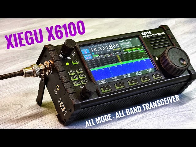 XIEGU X6100 - SDR portable HF transceiver (review) class=