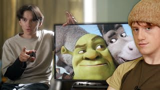 forcing my friend to sit through my Shrek PowerPoint (ft. Joseph Fisher)
