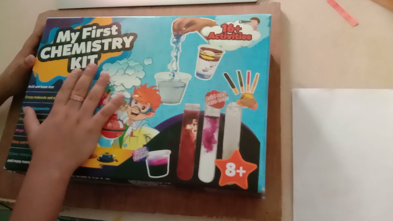 My first chemistry kit by expertoys