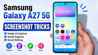 How to Take Screenshot in Samsung Galaxy A27 5G