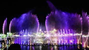 NHẠC NƯỚC - PHỐ ĐI BỘ TP PHAN RANG - THÁP CHÀM. Ninh Thuận nơi ta đến.