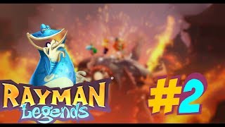 Rayman legend : partie 2 [français]