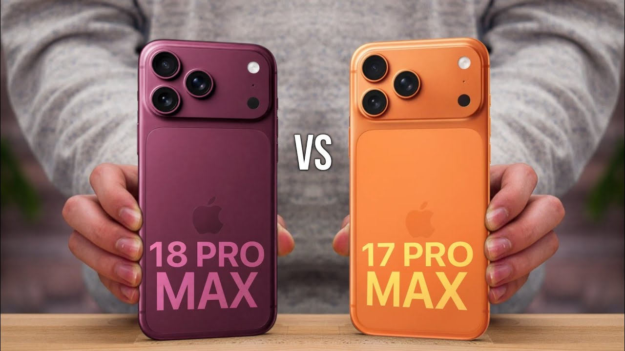 iPhone 18 Pro Max VS iPhone 17 Pro Max - YouTube