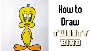 How to Draw Tweety Bird | Step-by-Step Tutorial screenshot 1