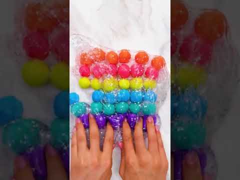 Thủ thuật thôi miên chất nhờn || Hãy thử chúng ở nhà! #shorts #slime #viral #asmr