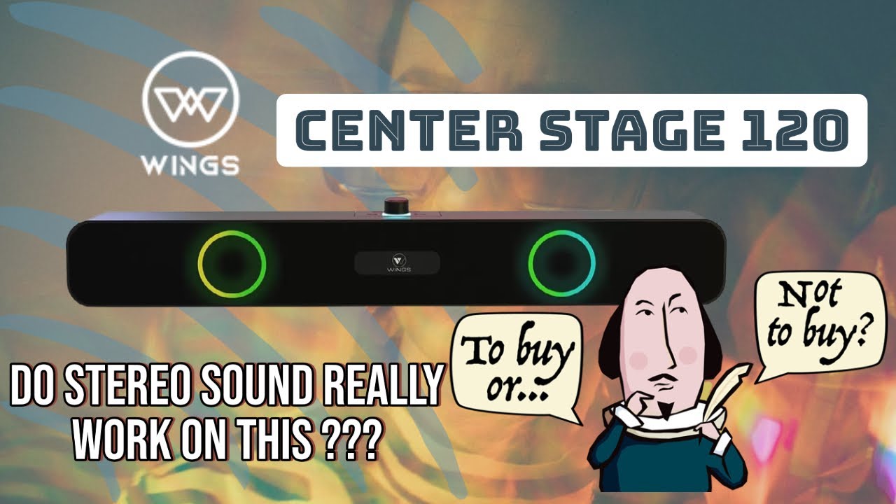 Wings Centre Stage 120 Stereo Sound Test 🔊| Surround Sound Test | Buy it or Not ? 👍👎 | Best Soundbar