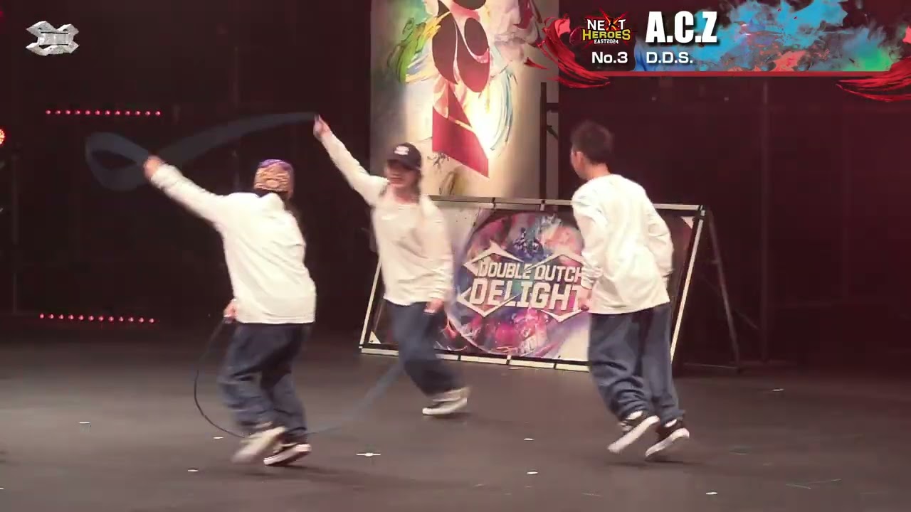 NOVICE部門 03 【 A C Z 】 Double Dutch Delight Japan 2024 - YouTube