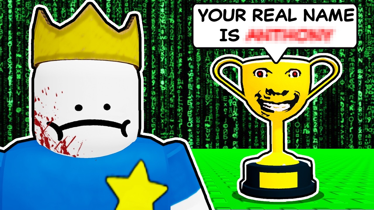 completing the WEIRDEST game on Roblox...