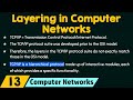 Layering in Computer Networks