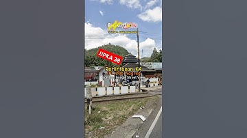 #JJPKA 38 || JPL 206 Nagreg [RE-EDITED] || #railroadcrossing #railfans #beranda