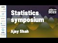 Statistiques dans le symposium julia  ajay shah  juliacon 2022