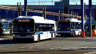 NYCT Bus | Bus Action At Casey Stengel Depot
