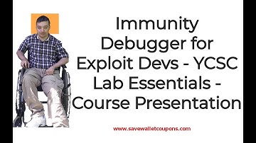 Immunity Debugger for Exploit Devs - YCSC Lab Essentials - Course